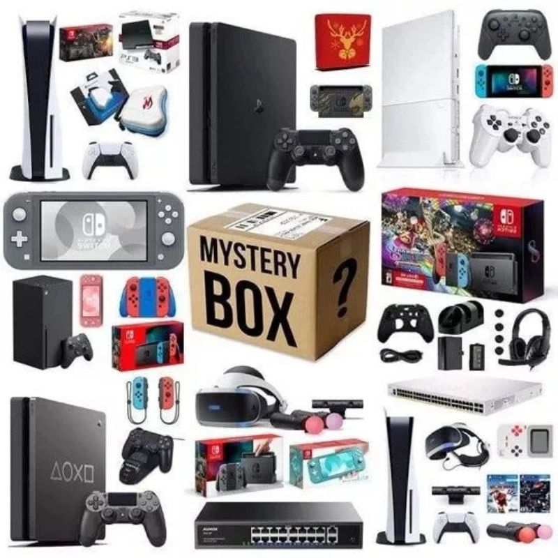 Large Lot of Surprising Gaming  items Mystery Box for Charity