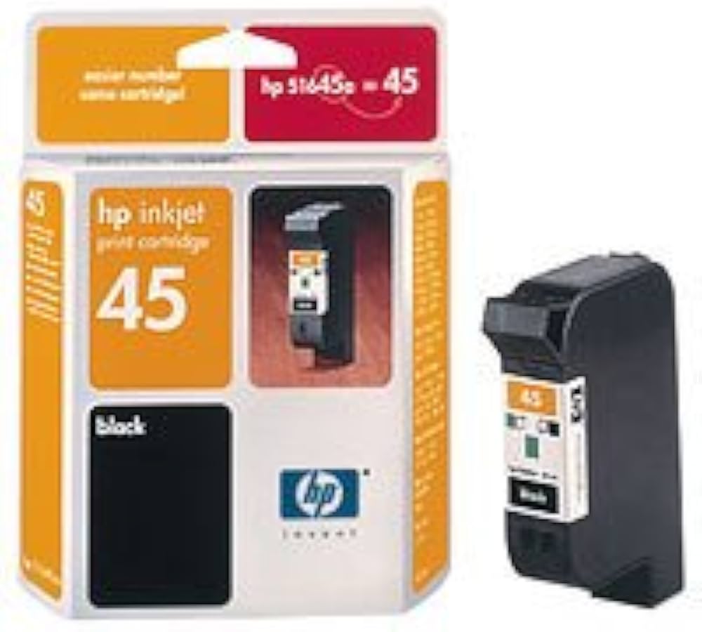 HP 45 - Print cartridge - 1 x black - 830 pages