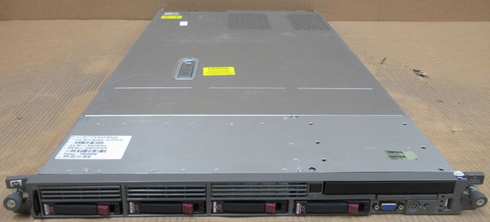 HP Proliant DL360 G5 2x2.33GHz Server with 16GB 2x72GB 10K SAS Hard Drives No OS