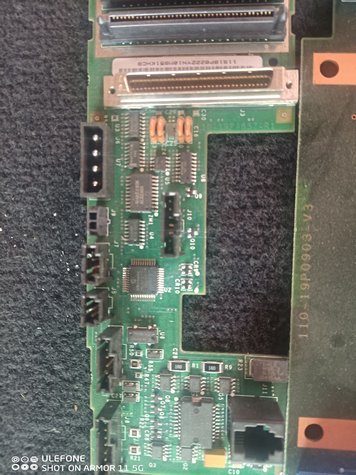 IBM Expansion I/O Board 19P0857 — RJ45 + Multi-Header