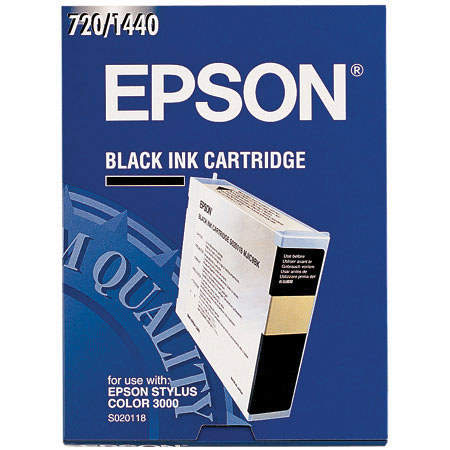 EPSON STYL3000 INKJET CART BLK S020118