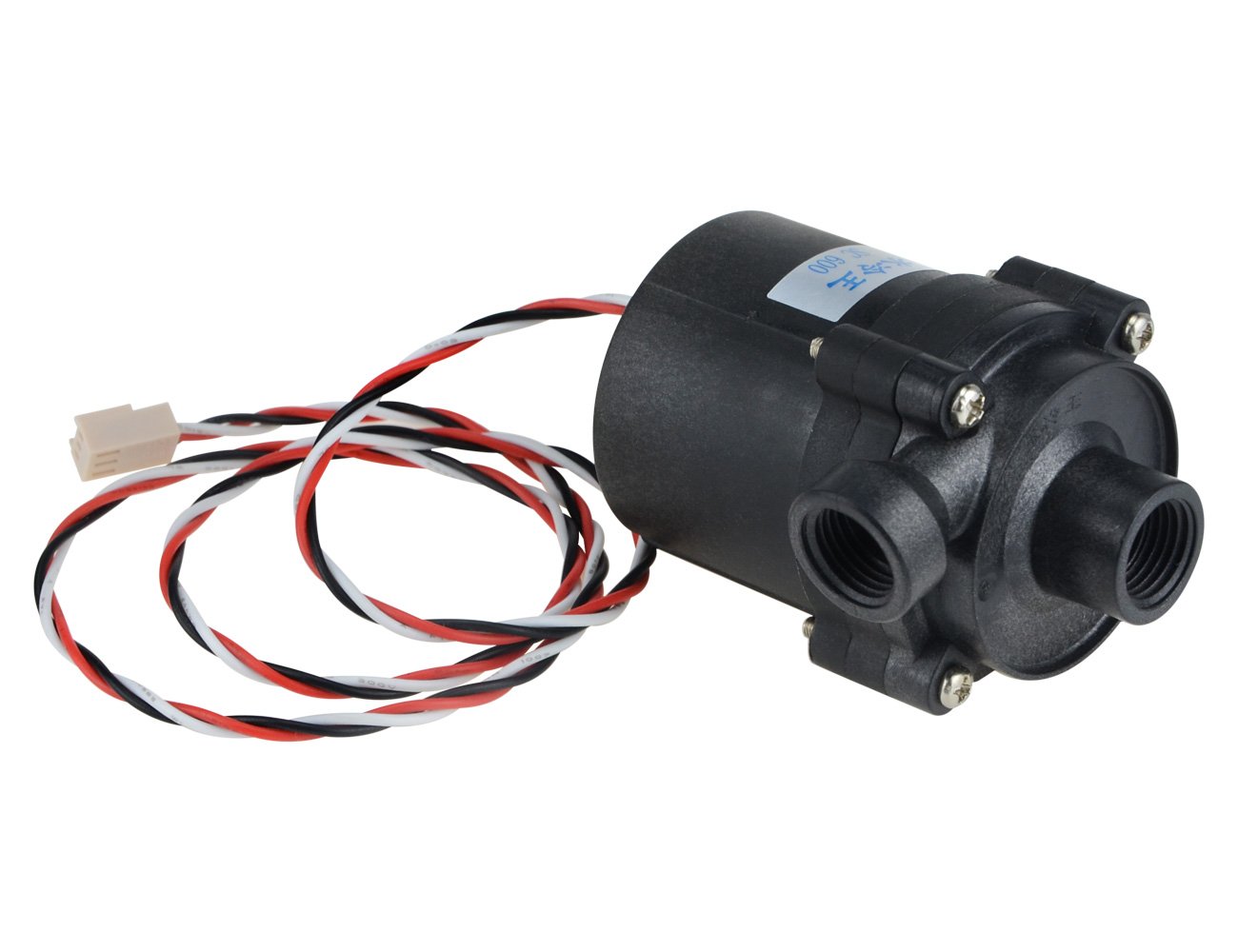 DC 12V water pump Inlet Outlet M2 Screw sc600 Pump 12v DC Water Cooling Cooler W
