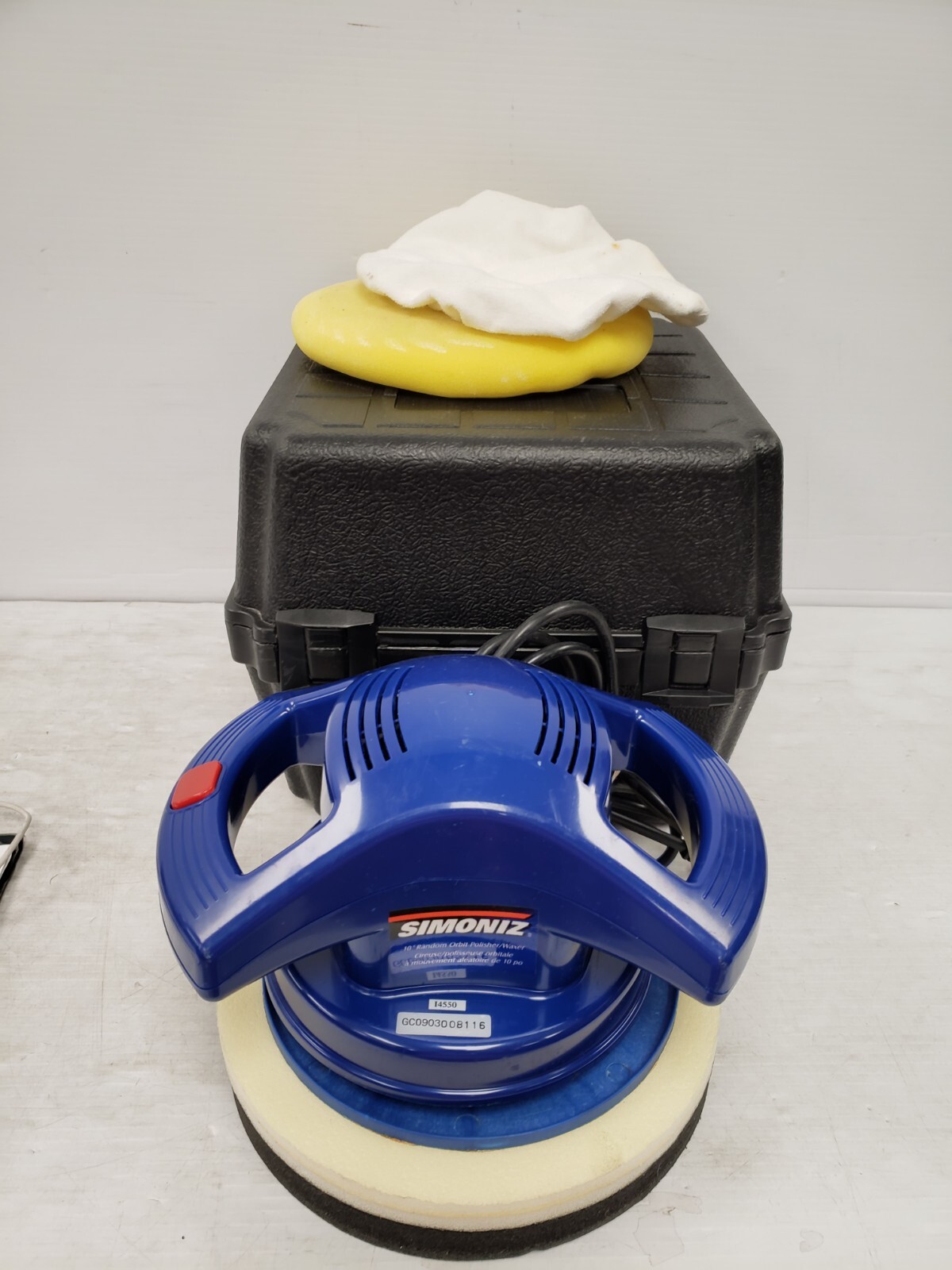 Simoniz 10 inch Orbital Polisher Buffer 39-9019-4