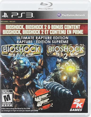 BioShock: Ultimate Rapture Edition - Sony PlayStation 3 PS3 + Ma