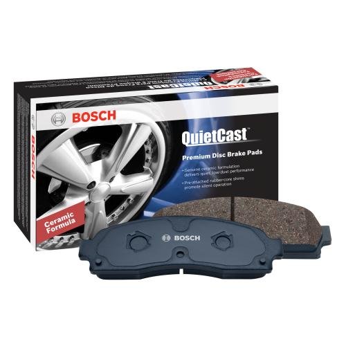 BOSCH BC870 QuietCast Premium Ceramic Disc Brake Pad Set - Compatible With Select Lexus LS430; FRONT