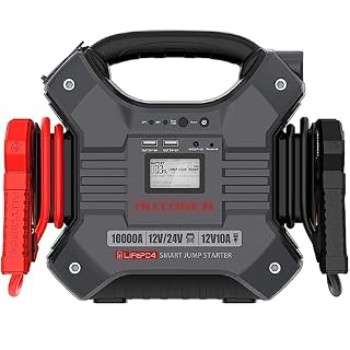 AUTOGEN 2000A Portable Car Jump Starter, 12V Lithium Battery Charger with USB Quick Charge 3.0, 74WH High Power Bank Battery Jumper Box Pack Booster for Cars Trucks SUV