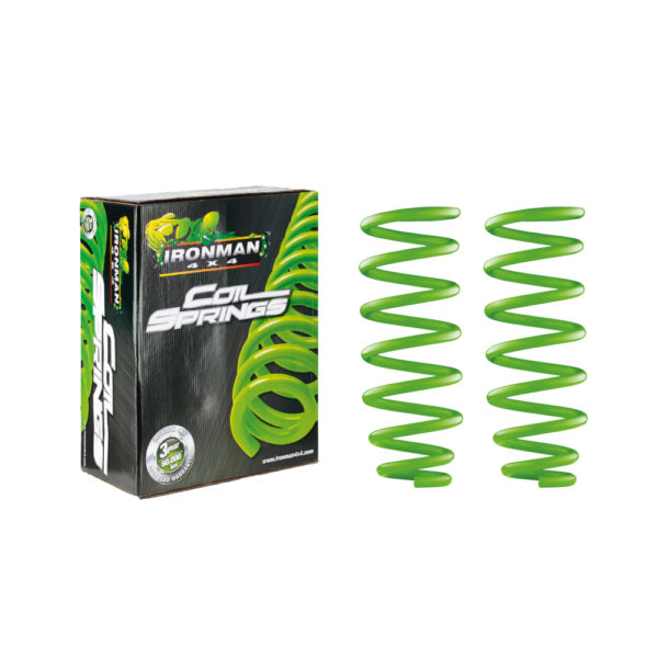 A-Premium Suspension Coil Springs Compatible with Toyota Land Cruiser 100 1998-2007 4.7L Rear Left and Right 2-PC Set