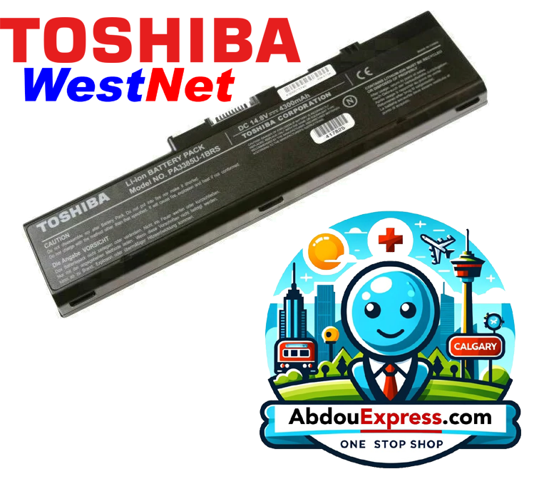 Toshiba Satellite Genuine PA3383U-1BRS 12 Cell Battery!