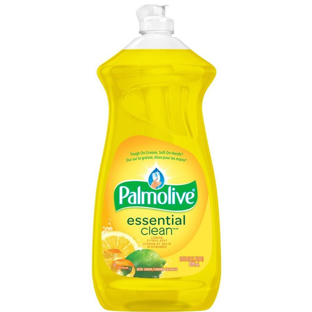 Palmolive Essential Clean lemon dish liquid, 828 ml