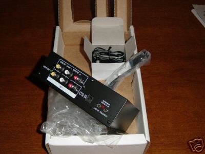 Sony Dual RF Modulator MRD-D1 Video Channel Plus w/ IR