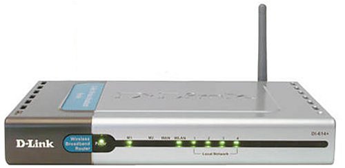 D-Link AirPlus DI-614+ Wireless 22 Mbps Broadband Router