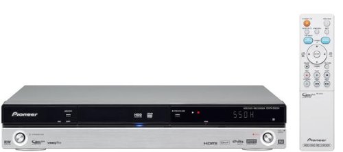 Pioneer DVR-550H-S Multi-System DVD Recorder with Built-in Hard Drive