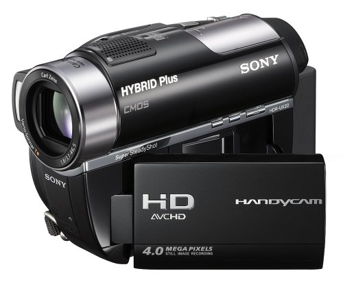 Sony HDR-UX20 4MP DVD Hybrid Plus High Definition Handycam Camcorder with 8GB Flash Memory & 15x Optical Zoom (Discontinued by Manufacturer)