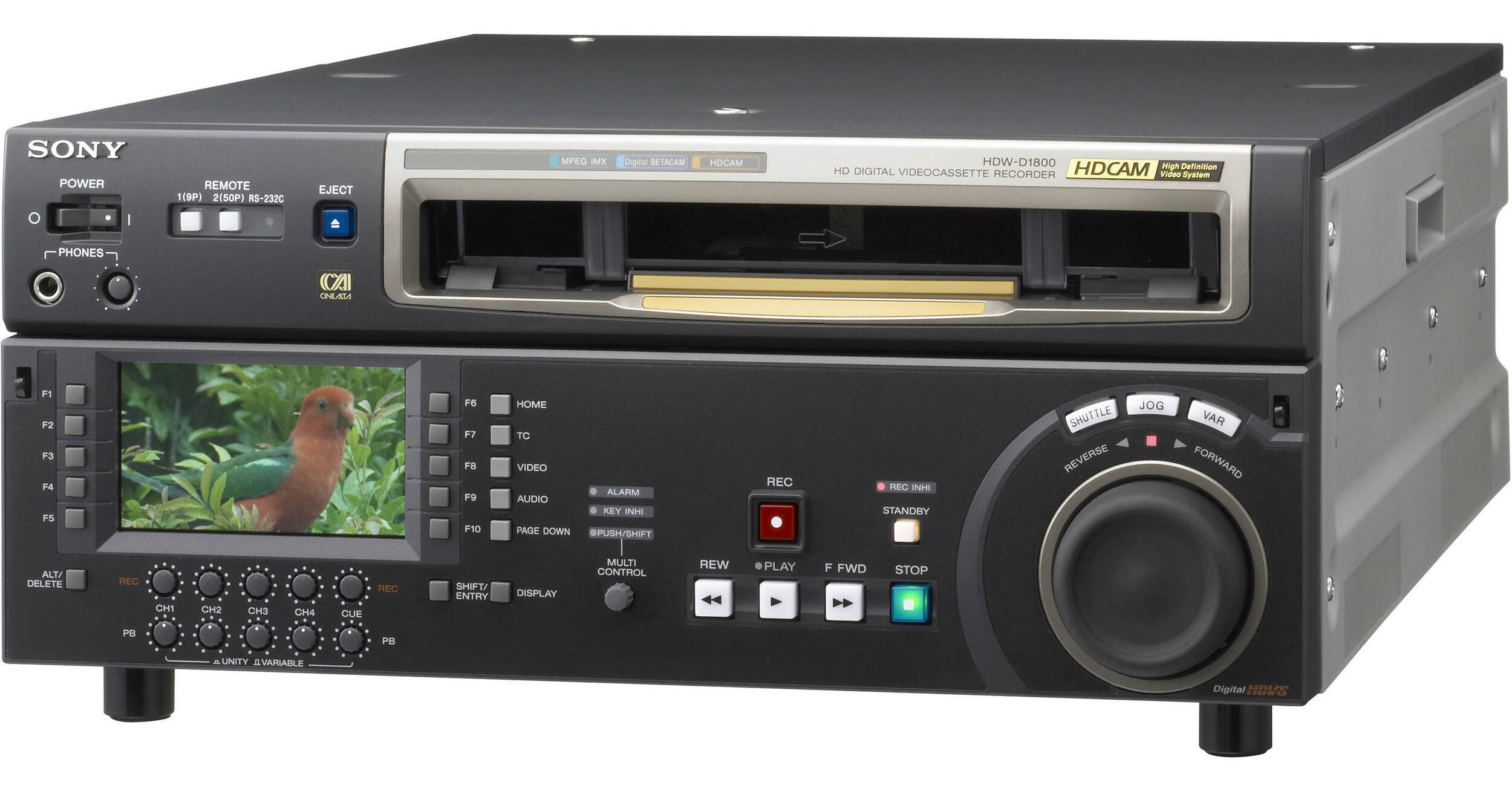 SONY HDW-1800 HD LCD Version Digital Betacam Editing Video Cassette Recorder VTR