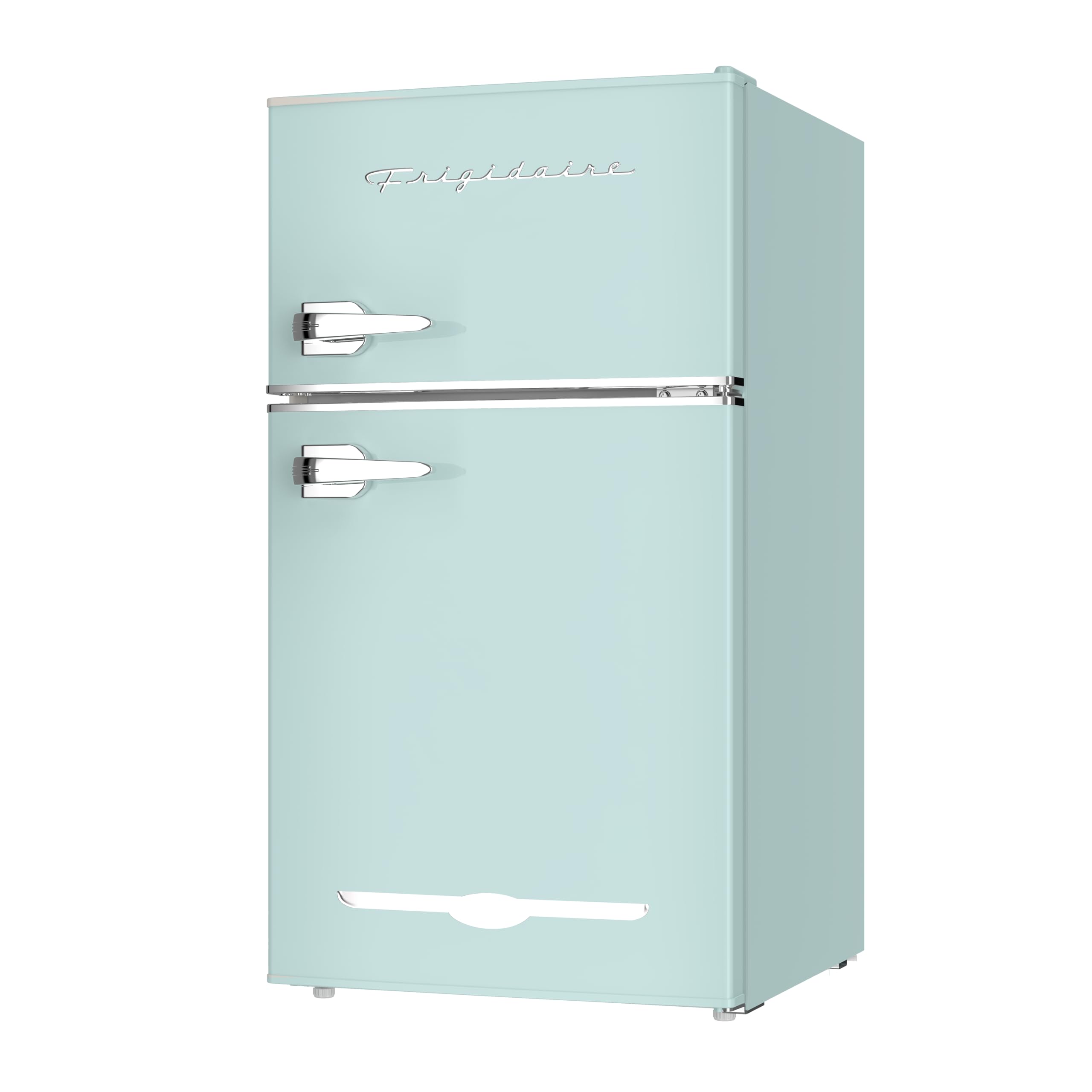 Frigidaire EFR840-MINT EFR840 Retro Mini Fridge with Freezer & Side Bottle Opener-Small 2 Door Refrigerator for Office Bar or College Dorm Room-3.2 Cu Ft, Mint