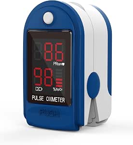 CMS 50-DL Pulse Oximeter with Neck/Wrist cord