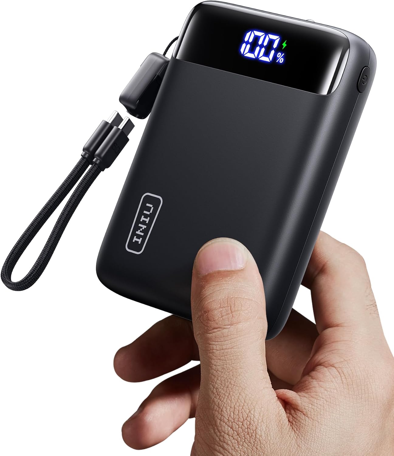 INIU Portable Charger, 18W PD3.0 QC4.0 Fast Charging LED Display 20000mAh Power Bank, Tri-Outputs Battery Pack Compatible with iPhone 12 11 XS X 8 Samsung S20 Google LG iPad Tablet etc. [2021 Version]