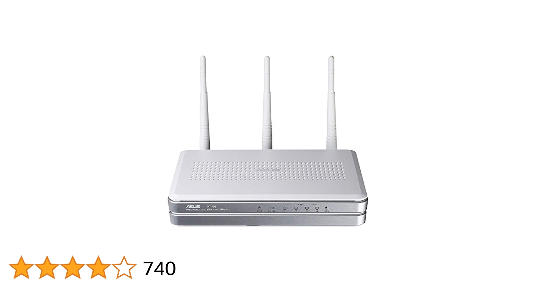 ASUS RT-N16 Wireless-N 300 Maximum Performance Single Band Gaming Router Fast GigaBit Ethernet, Support USB-Hard Drive and Printer, Open Source DDWRT
