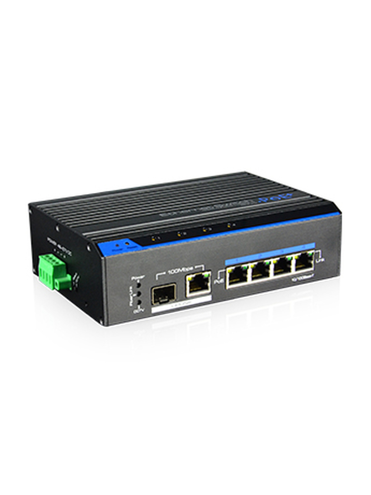 Utepo UTP7204E-POE 4 Port 10/100Mbps PoE Ethernet Industrial Switch