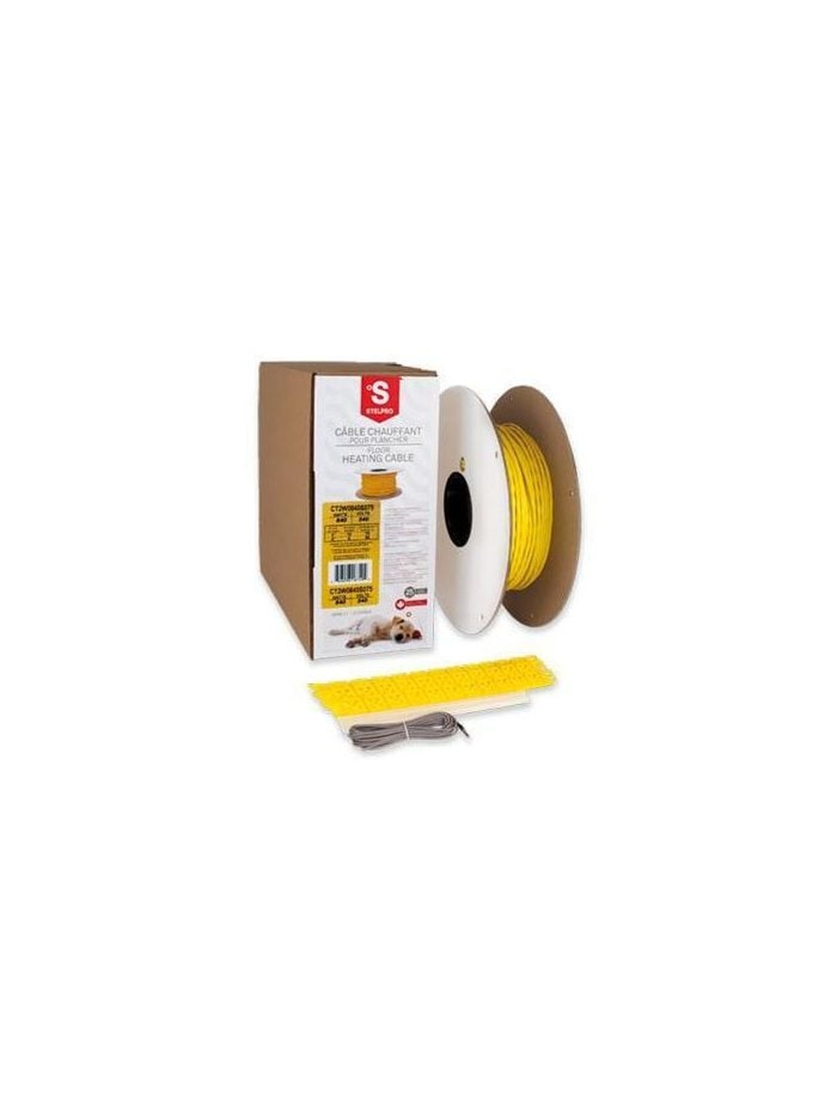 Stelpro 480W Twisted-Pair Heating Cable 240V 160 Feet