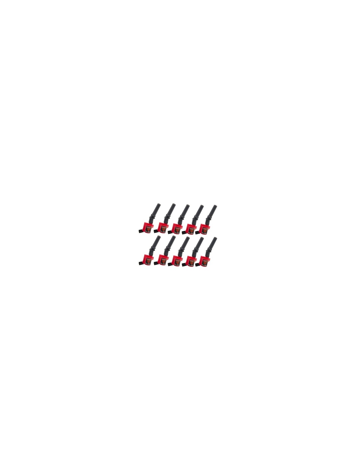 DG508 Ignition Coil Pack Engine Replacement Parts Curved Boot for Ford E150 E250 E550 F150 F250 F550 4.6L 5.4L 6.8L V8 V10 Lincoln Mercury Compatible Part#DG508 DG457 DG472 DG491 F523 (10PCS)