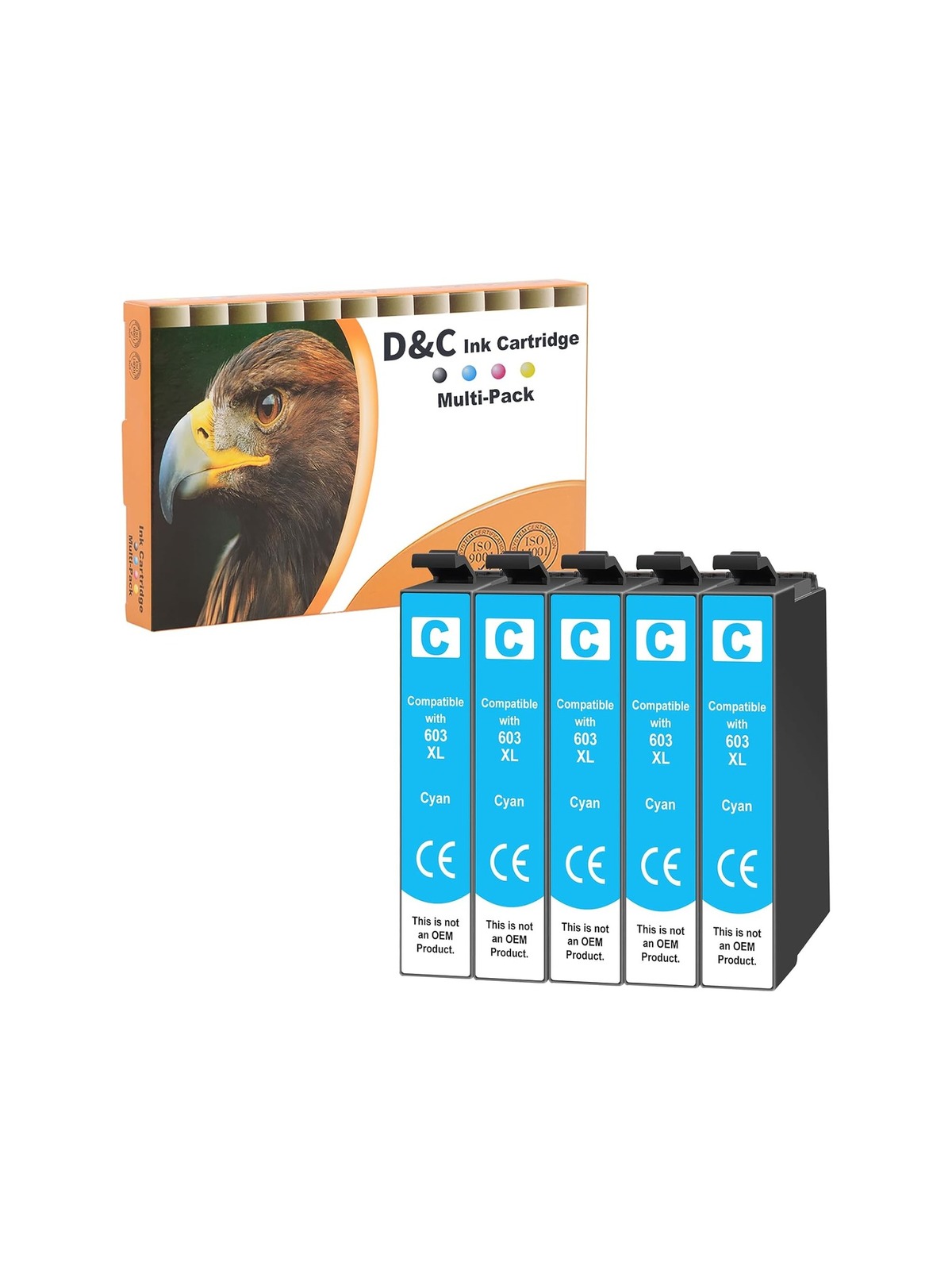 Ink Cartridge - Cyan - 2100 Page(S) A4 @ 5 % Coverage 360 Dpi