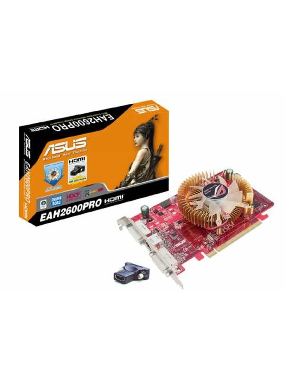 ATI Graphics Card ASUS Radeon HD2600 Pro 512MB PCI-E