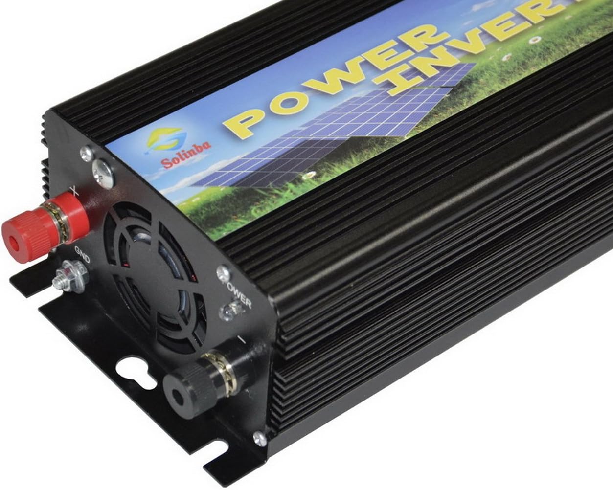 Solinba 500w on Grid Tie Solar Inverter Generator DC22-56v AC110v for 24v Photovaltaic Pure Sine Wave USA plug