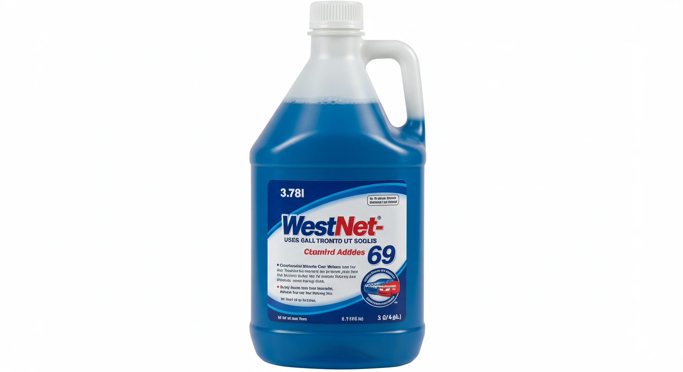 WestNet-69 Concentrated Commercial Car Wash Additive 5.L 1.3Gal