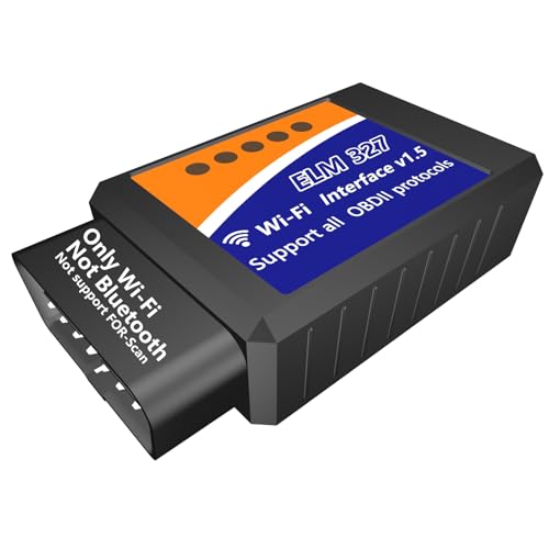 OBD2 WIFI ELM327 V 1.5 Scanner for iPhone IOS /Android Auto OBDII OBD 2 ODB II ELM 327 V1.5 WI-FI Code Reader Diagnostic Tool