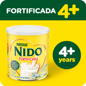 NESTLE NIDO Fortificada Dry Milk 12.6 Ounce. Canister
