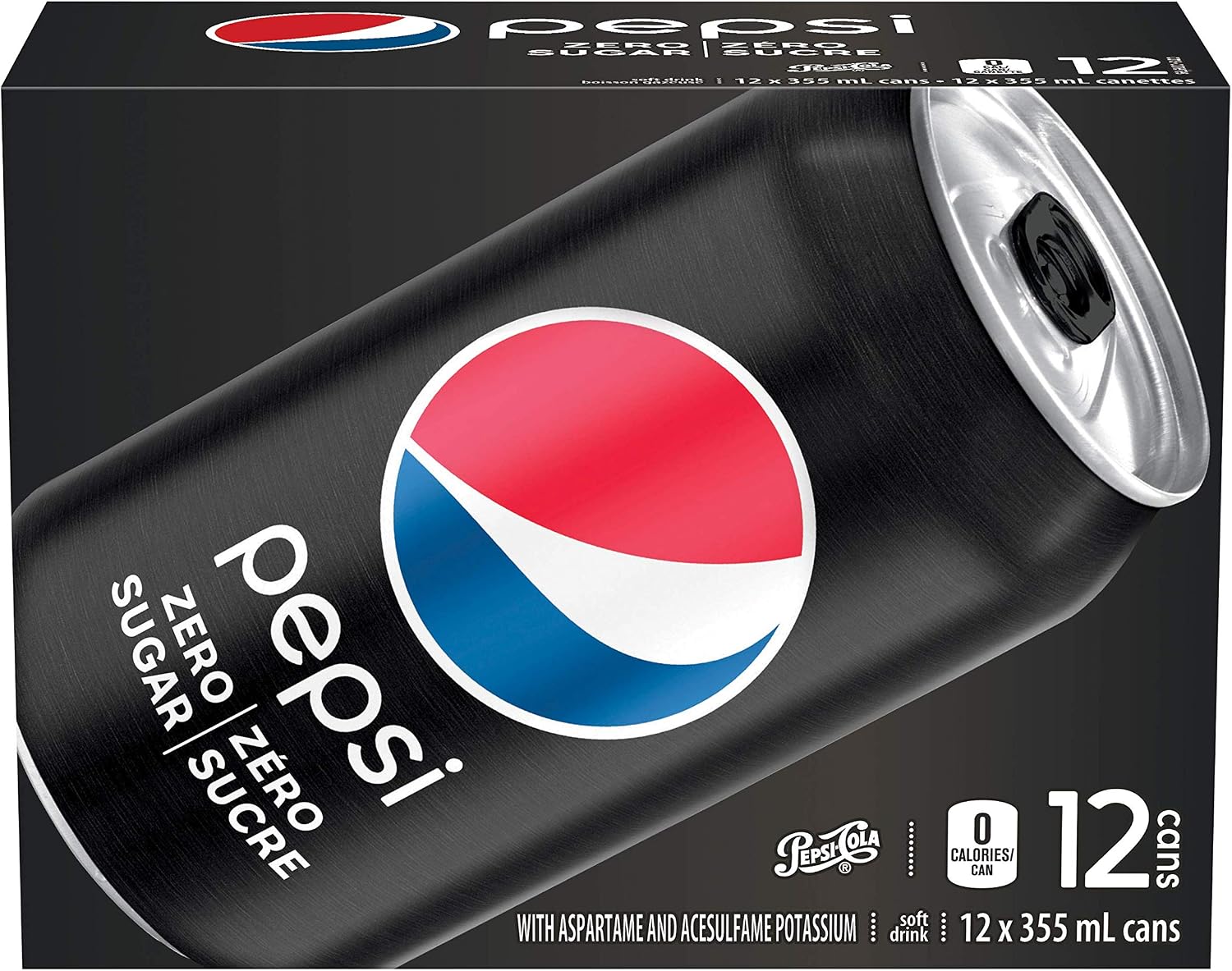 Pepsi Cans, 355mL, 12 Pack