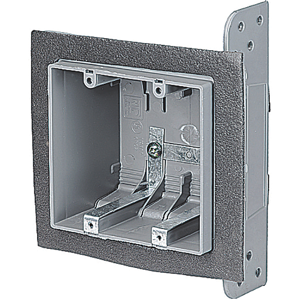Thomas & Betts Outdoor Weatherproof PVC Double Gang Device Box