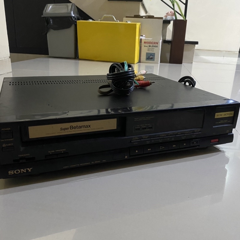 Vintage Sony SL-5000 Betamax VCR Beta Video Cassette Player Reco
