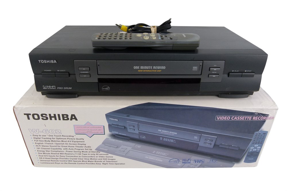 Toshiba W-602 Hi-Fi Stereo VCR