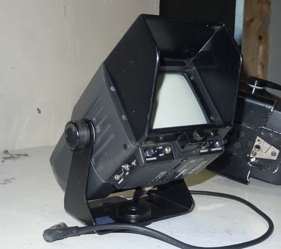 SONY BVF-55CE ELECTRONIC VIEW FINDER FOR CAMERA BROADCAST 